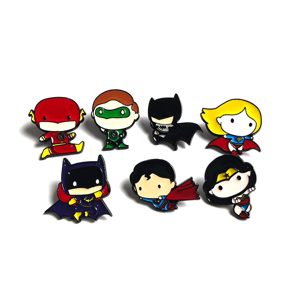 Model Kit Accessories - 7pcs Cartoon Anime Enamel Lapel Pins