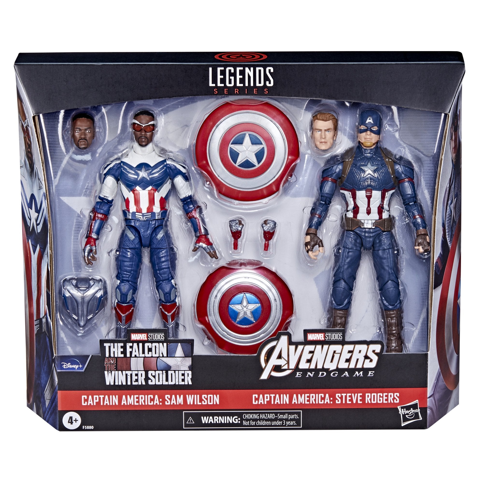 Model Kit Final Fantasy - Marvel Legends Endgame Captain American 2-Pack