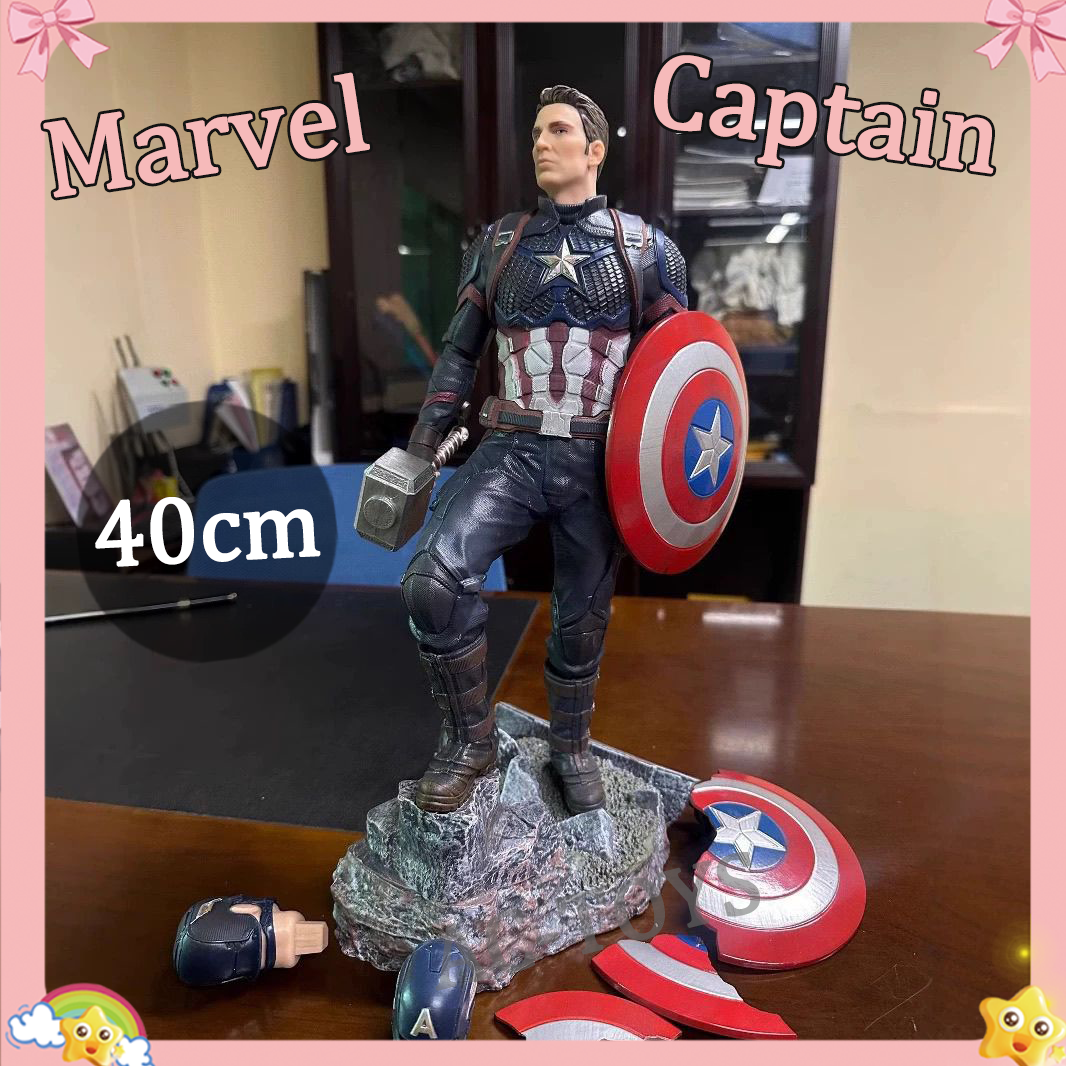 Model Kit Final Fantasy - Captain America Endgame Statue - 40cm