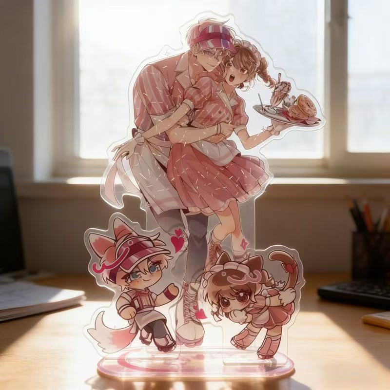 Model Kit Holder - Anime Peripherals Utage Kinoshita Figure Double-sided