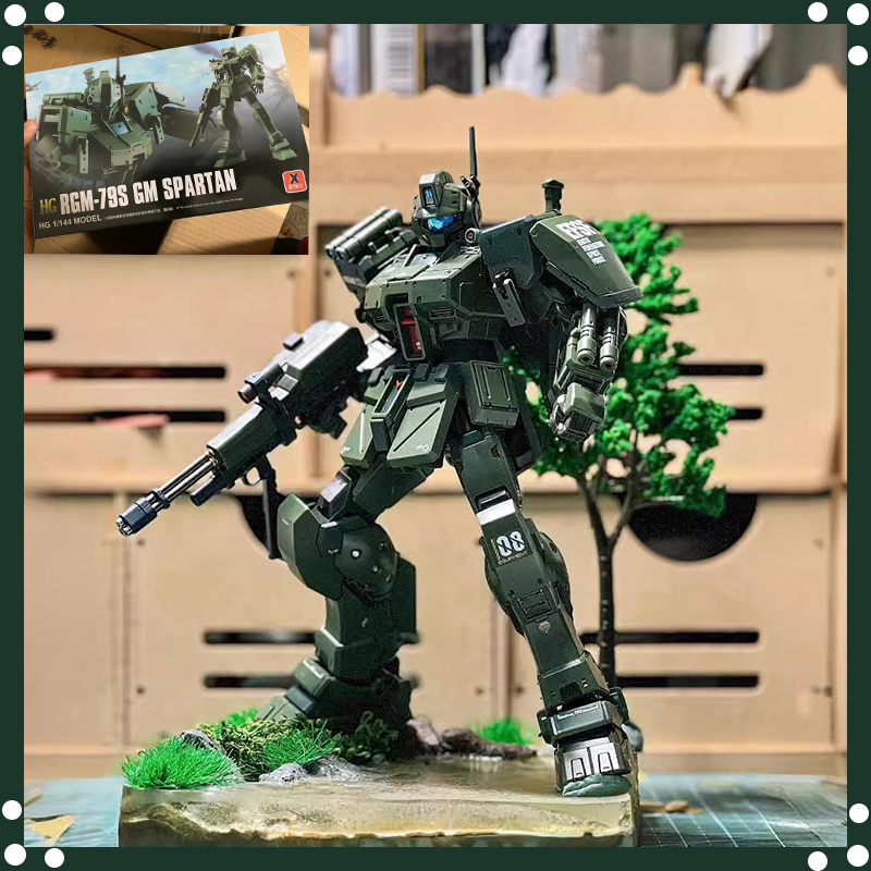 Model Kit Zza - XFS HG 1/144 RGM-79S GM Spartan