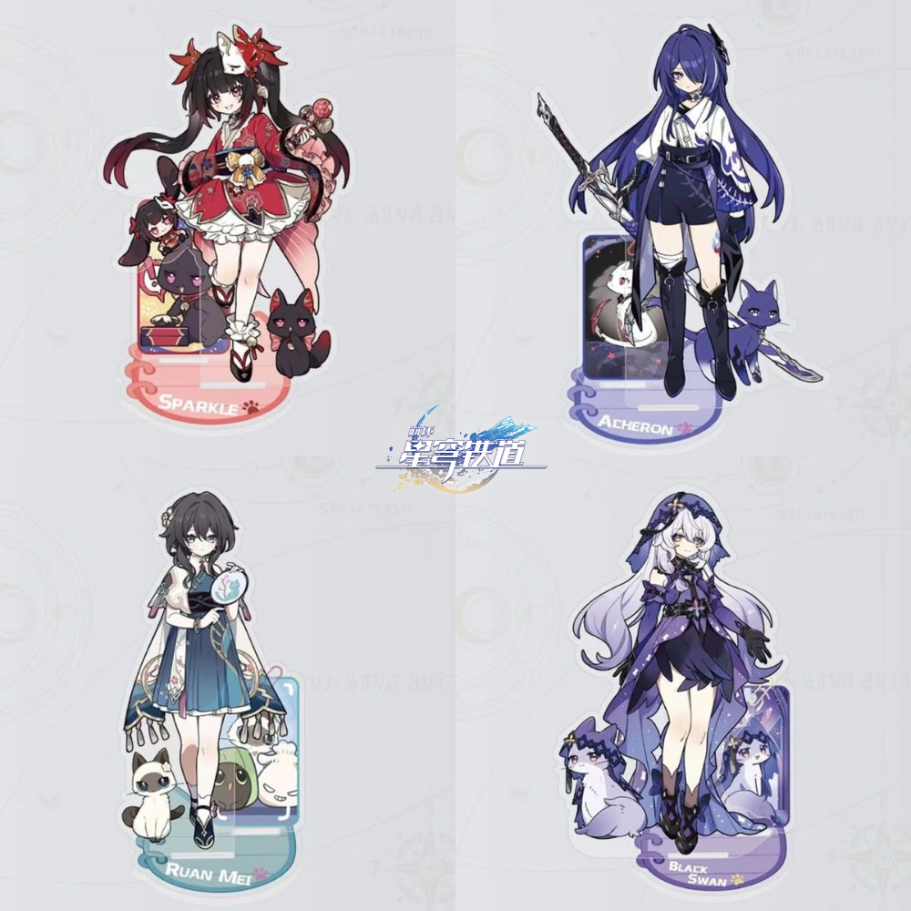 Model Kit Holder - Honkai Star Rail Acrylic Stand Figure