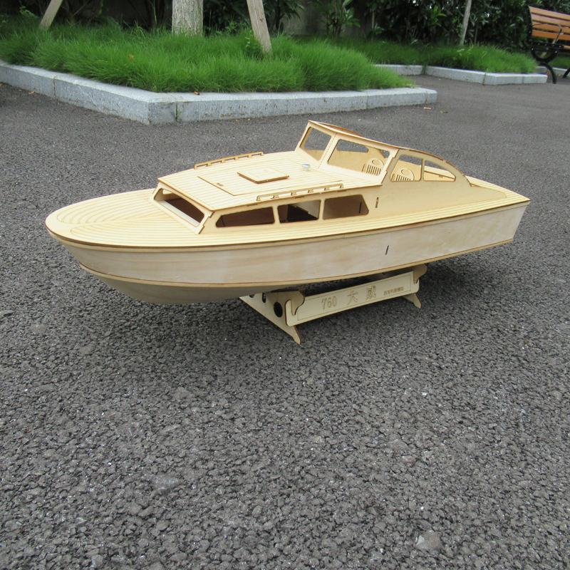 Model Kit Yacht - Assembled ship model kit wooden handmade