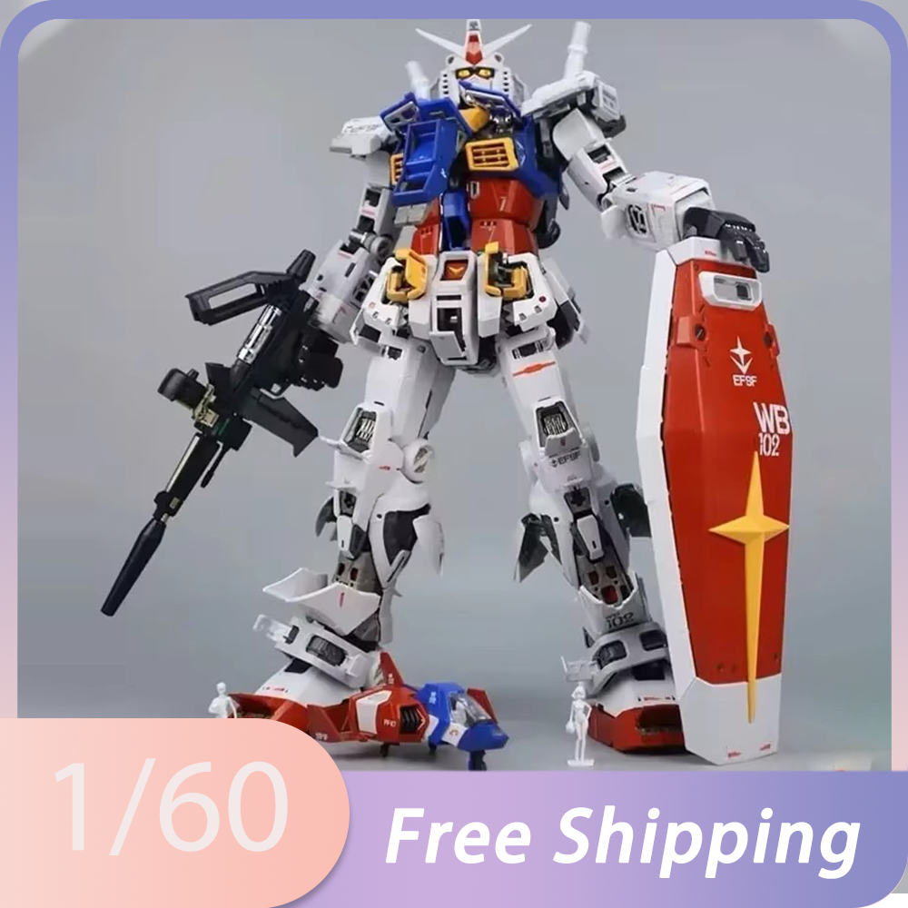 Model Kit Zza - 1/60 Daban Pgu Pg 2.0 Rx-78-2