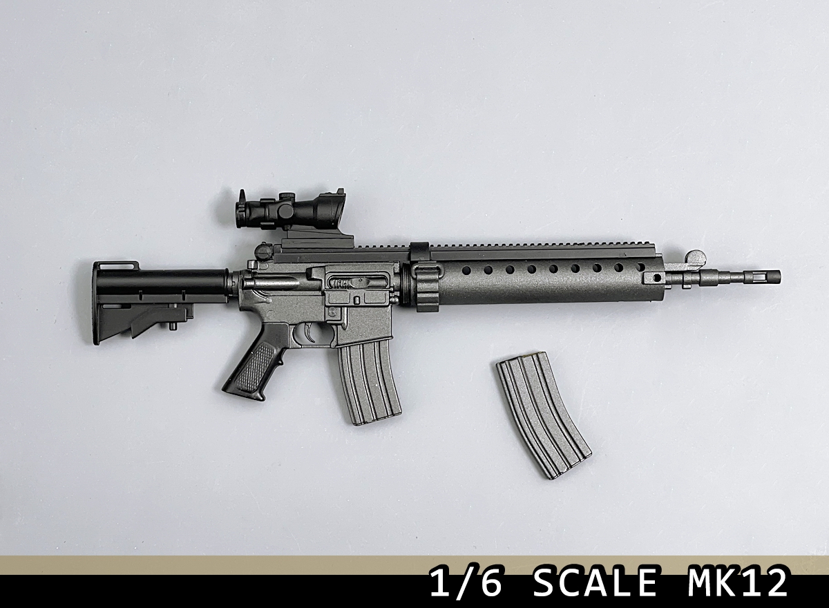 1/6 Scale MK12 SPR Sniper Rifl - Model Kit Figure reseña y precio