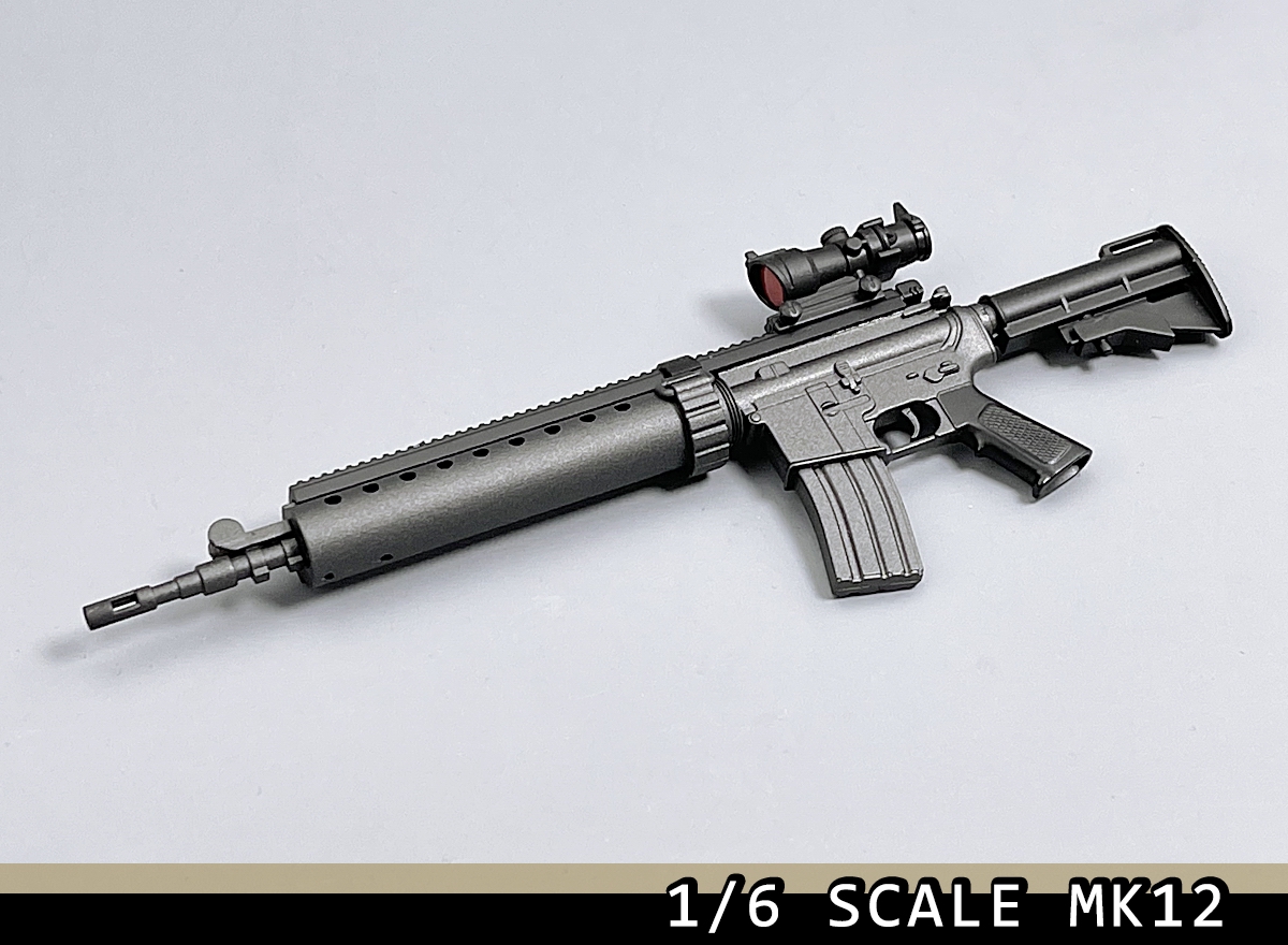 1/6 Scale MK12 SPR Sniper Rifl - Model Kit Figure reseña y precio