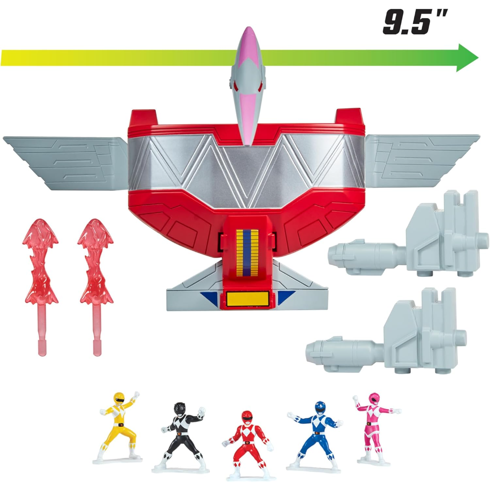 PlayMates Power Rangers Re-Ign - Model Kit Megazord reseña y precio