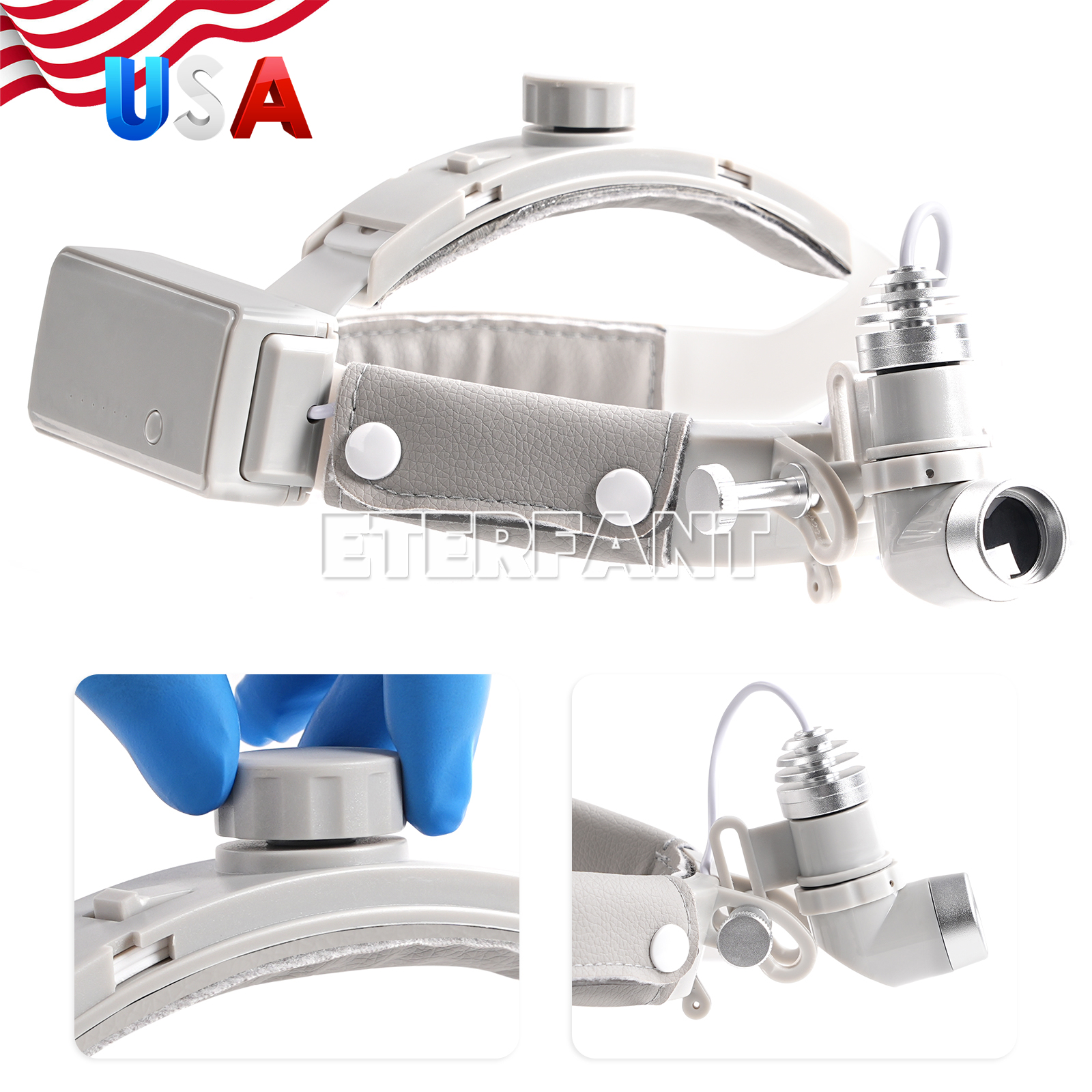 10W LED Dental Headband Head L - Magnifier With Light reseña y precio