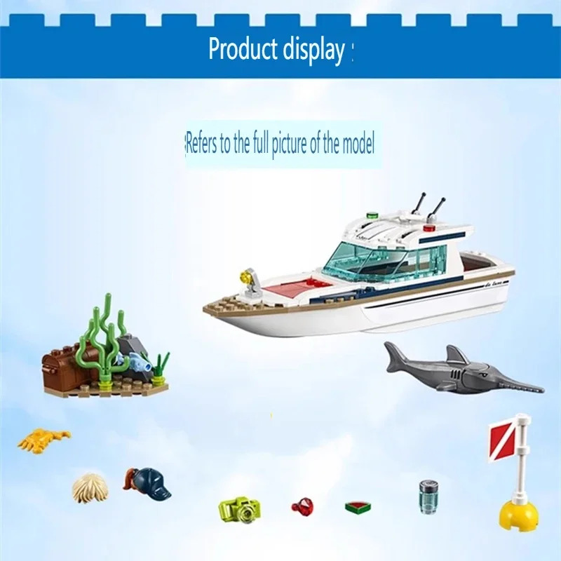 City Series 60221 Sunshine Div - Model Kit Yacht reseña y precio