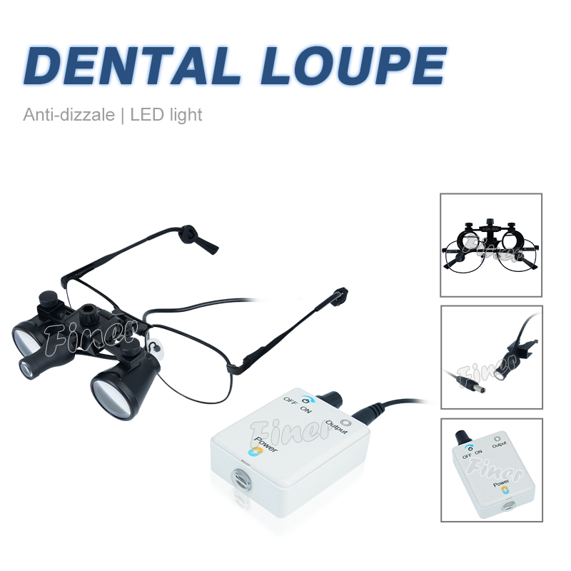Finer Dental Magnifying Glass  - Magnifier With Light reseña y precio