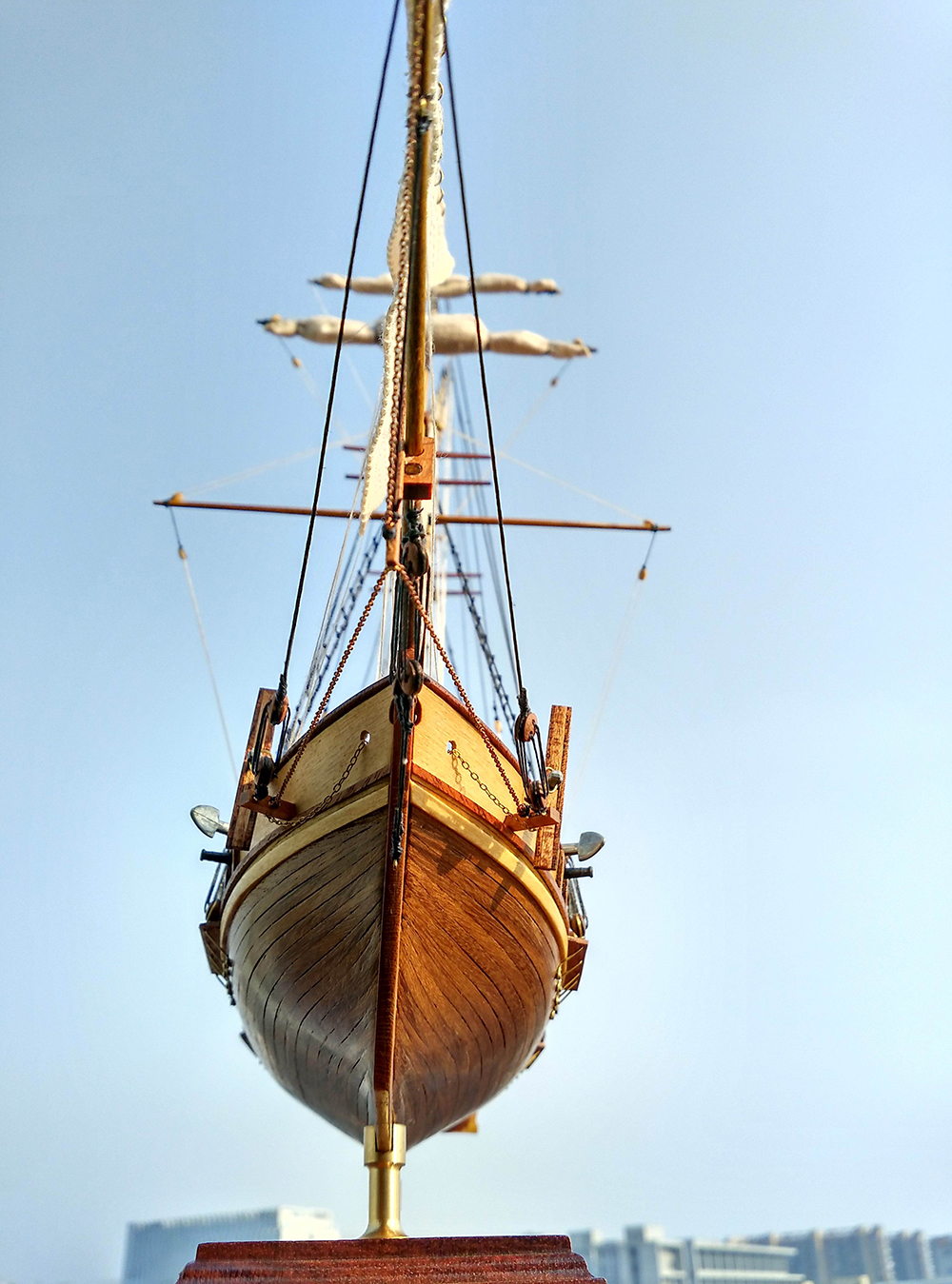 1/96 Classics Antique Ship Mod - Model Kit Yacht reseña y precio
