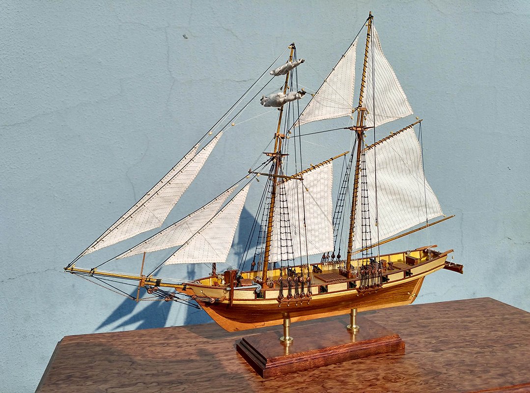 1/96 Classics Antique Ship Mod - Model Kit Yacht reseña y precio