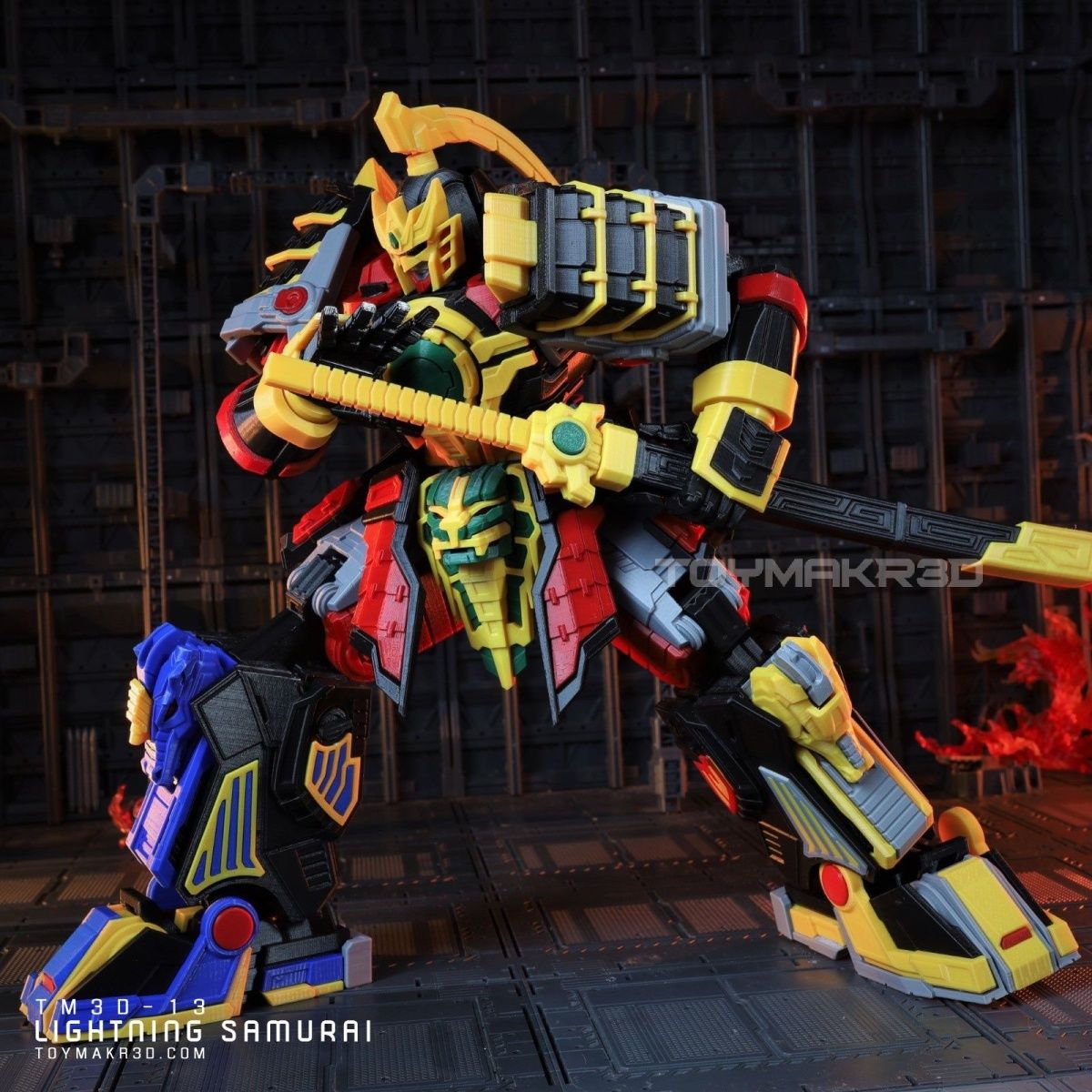 3D Printed Mighty Morphin Powe - Model Kit Megazord reseña y precio