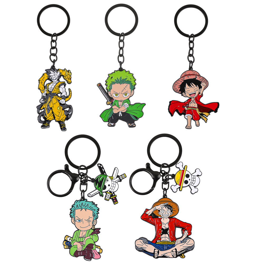 One Piece Anime Keychain Set - - Model Kit Accessories reseña y precio
