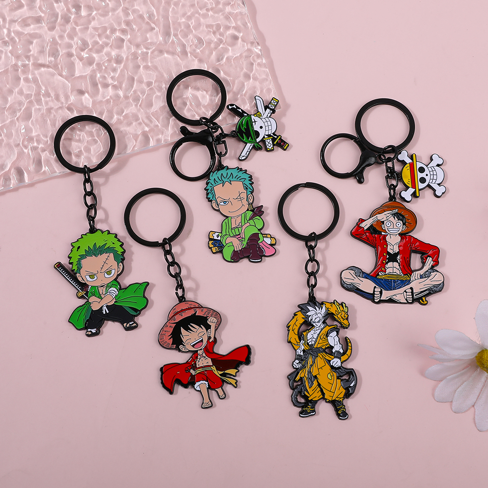 One Piece Anime Keychain Set - - Model Kit Accessories reseña y precio