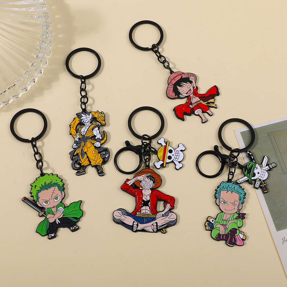 One Piece Anime Keychain Set - - Model Kit Accessories reseña y precio