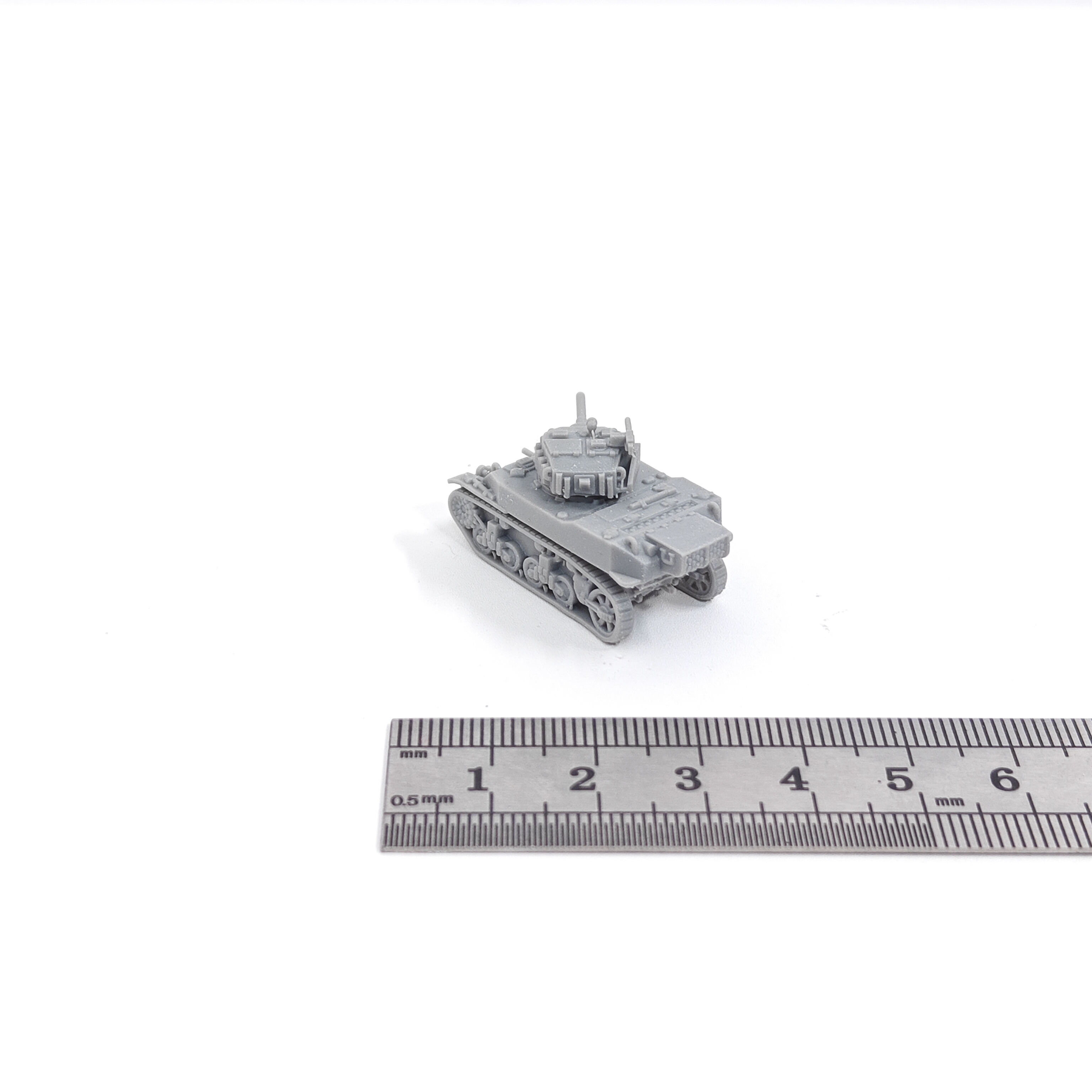 1/144 Scale  M5A1 Stuart Light - Model Kit Zza reseña y precio