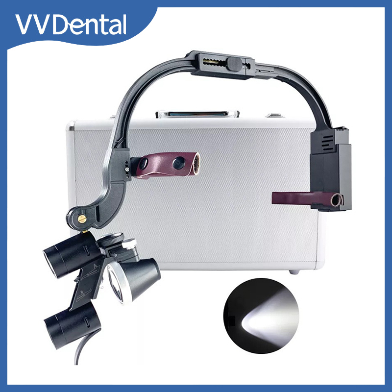 Dental LED Head Light Lamp 2.5 - Magnifier With Light reseña y precio
