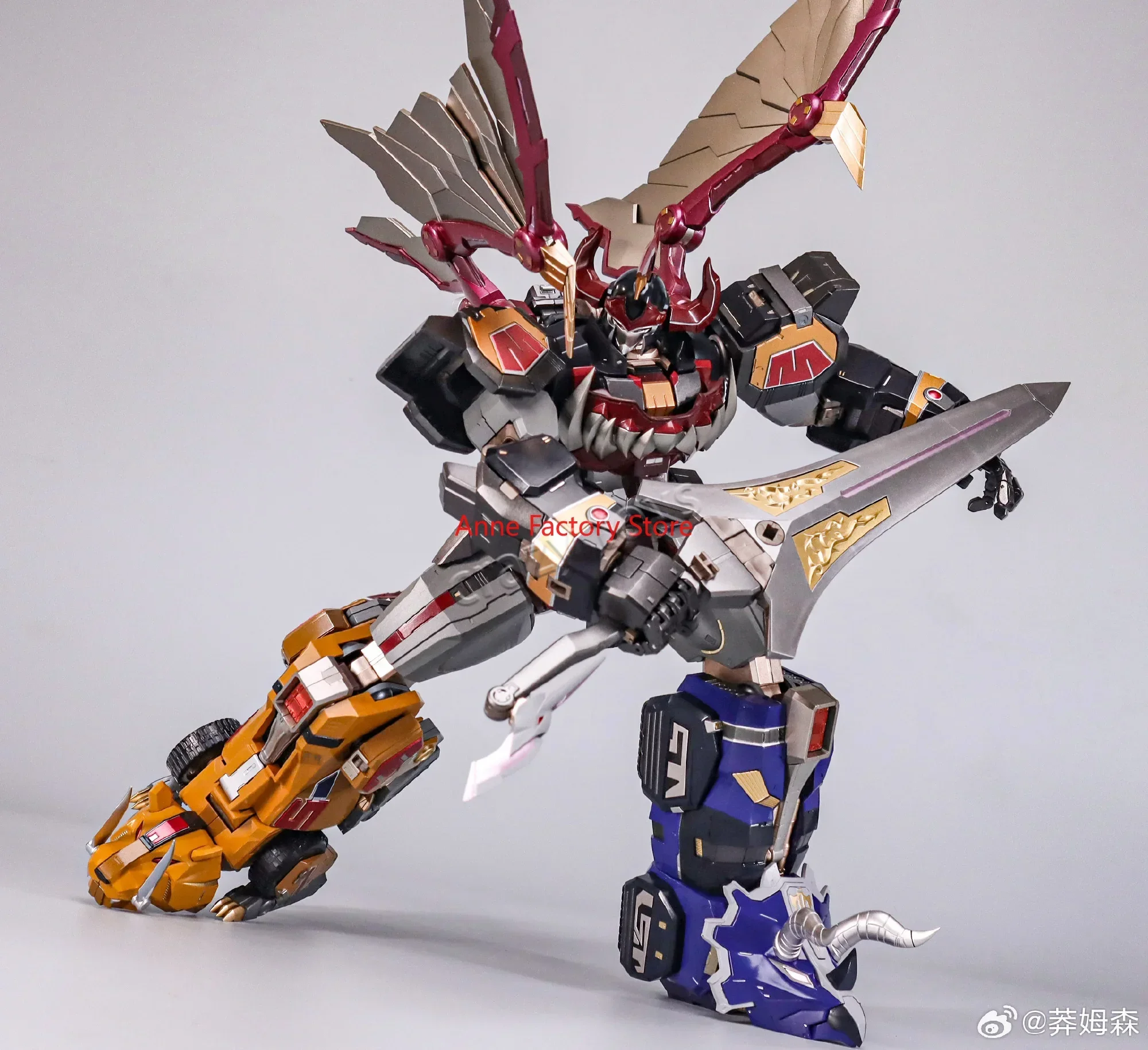 Nuevo Modelo De Ráfaga ZL-01 K - Model Kit Megazord reseña y precio