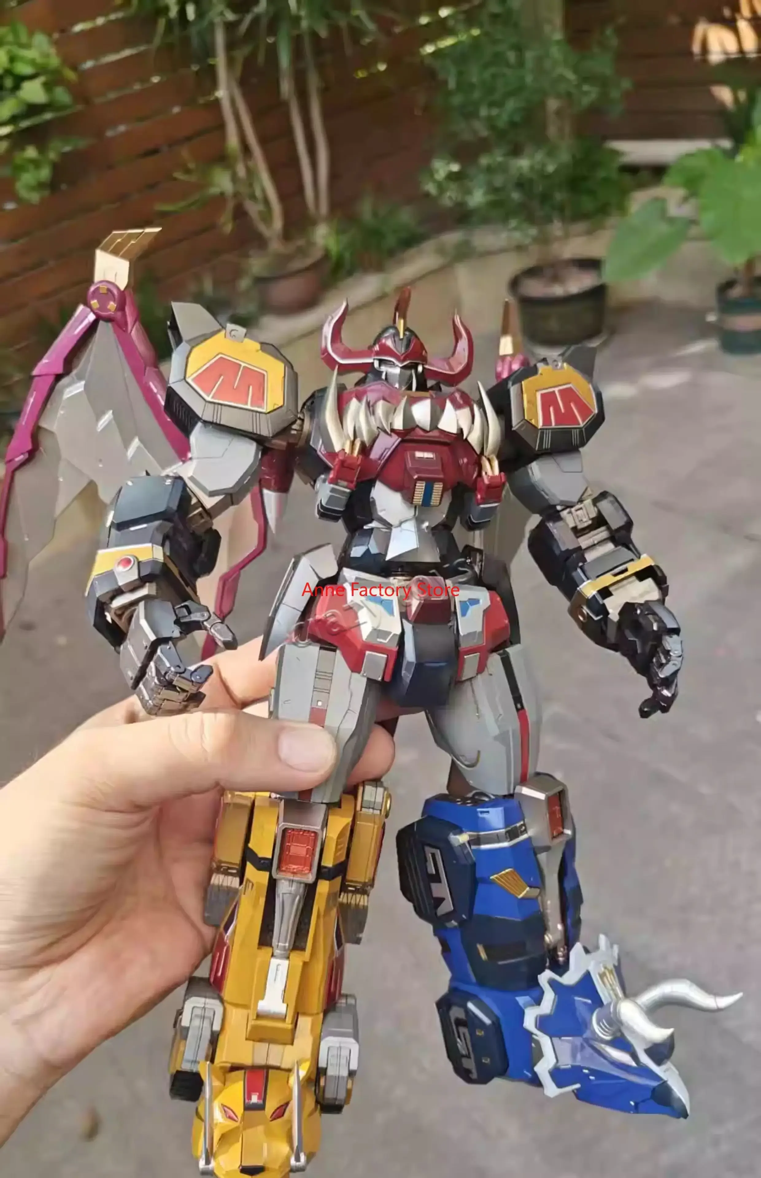 Nuevo Modelo De Ráfaga ZL-01 K - Model Kit Megazord reseña y precio