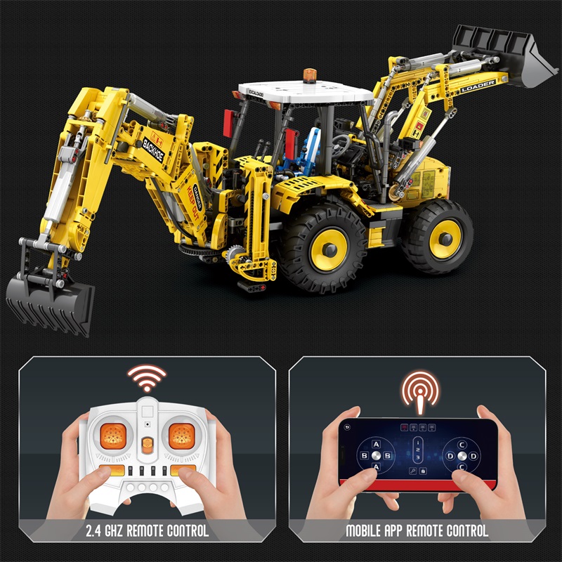 NEW 2466pcs Bulldozer Excavato - Plastic Model Paint reseña y precio