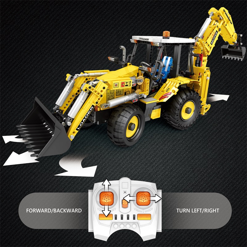 NEW 2466pcs Bulldozer Excavato - Plastic Model Paint reseña y precio