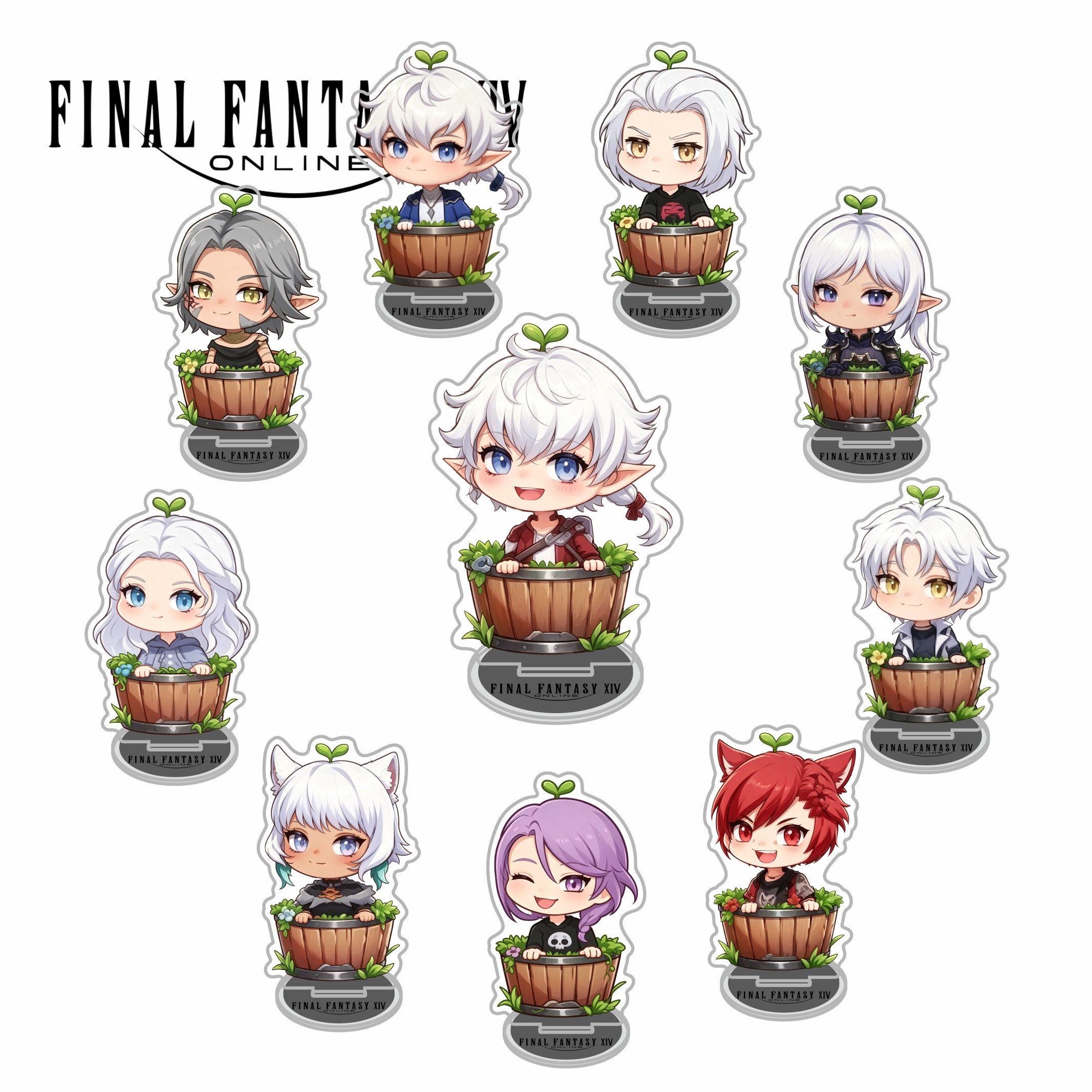 HOT Game Final Fantasy XIV Acr - Model Kit Final Fantasy reseña y precio