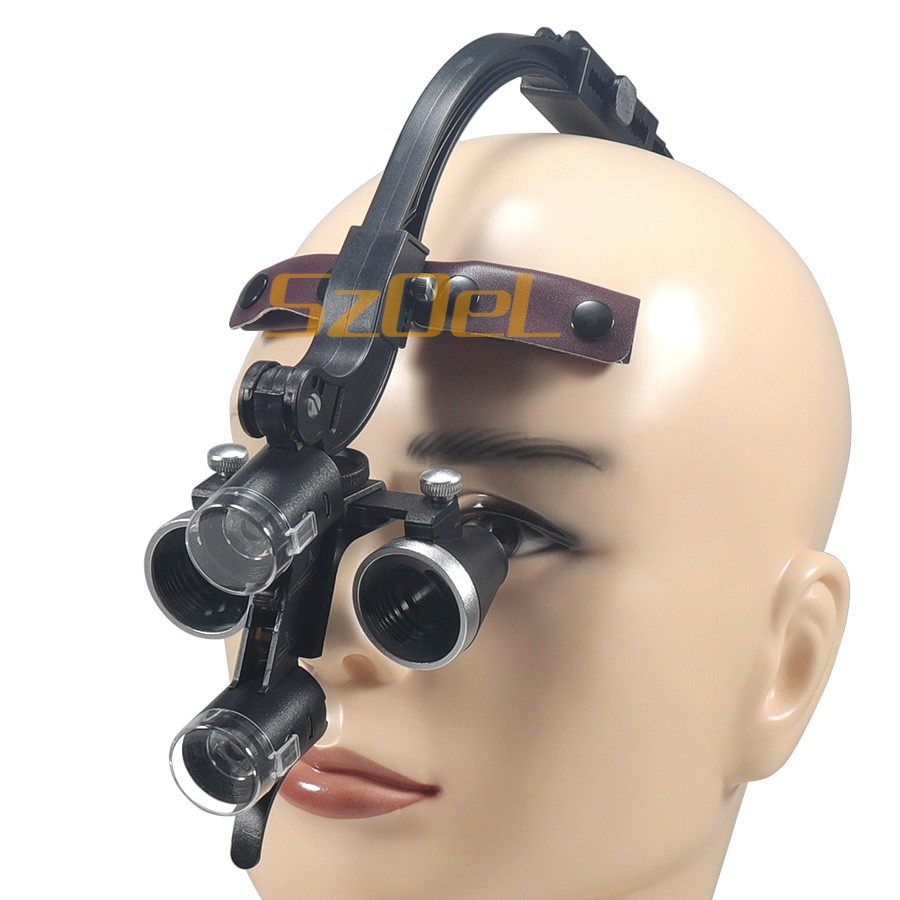 2.5X/3.5X Dental Binocular Mag - Magnifier With Light reseña y precio
