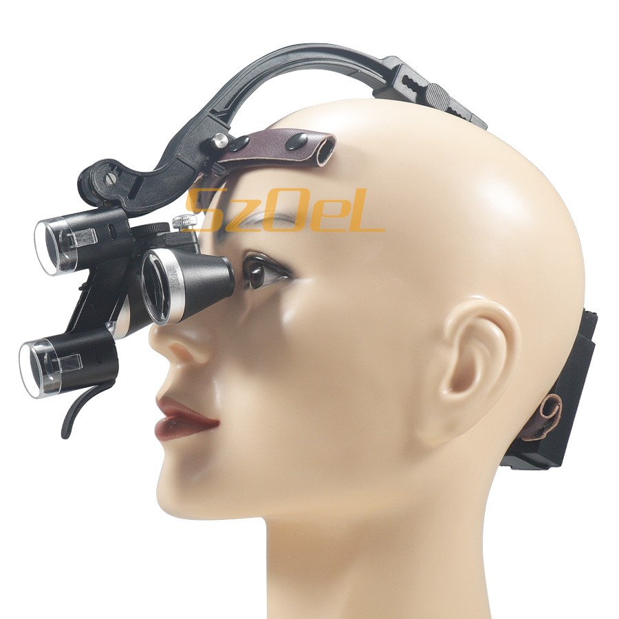 2.5X/3.5X Dental Binocular Mag - Magnifier With Light reseña y precio