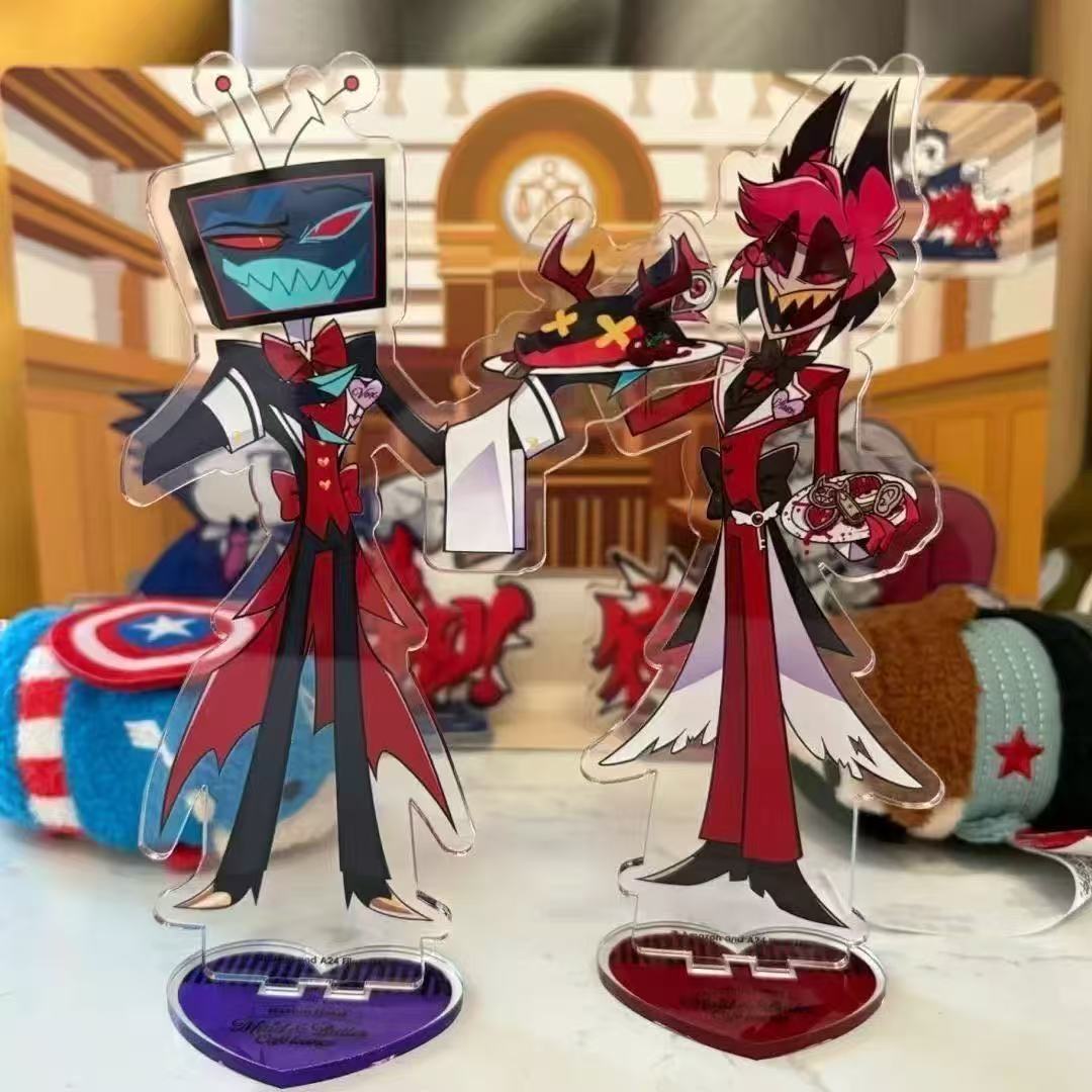 2pcs Hazbin Anime Peripherals  - Model Kit Holder reseña y precio
