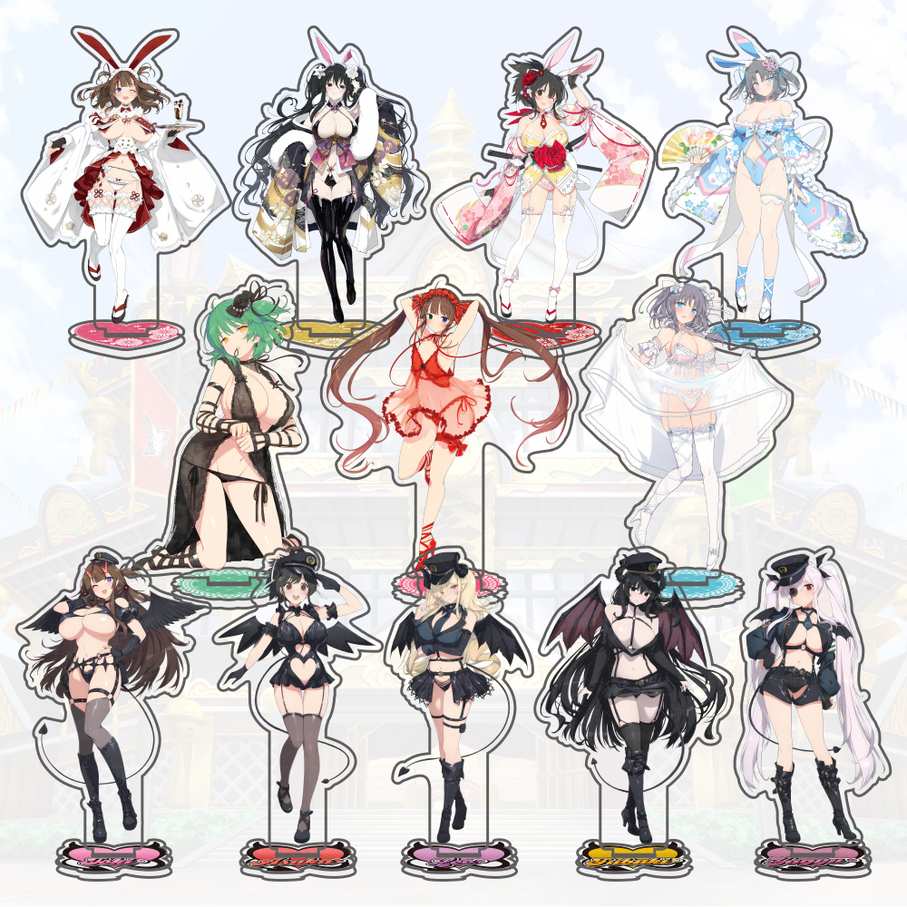 Senran Kagura Acrylic Stand ke - Model Kit Kshatriya reseña y precio
