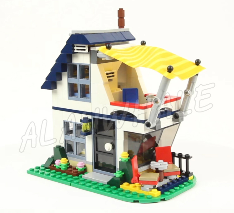 792pcs 3in1 Creative Vacation  - Model Kit Yacht reseña y precio