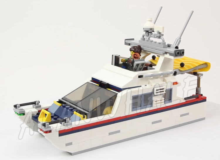 792pcs 3in1 Creative Vacation  - Model Kit Yacht reseña y precio