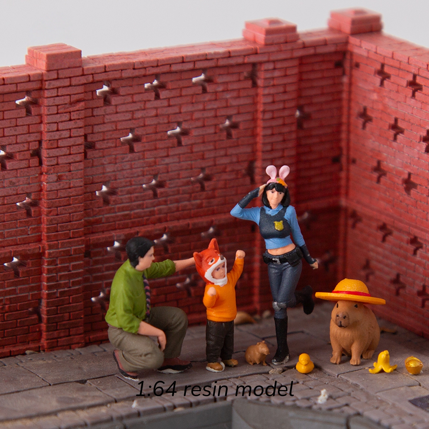 1:64 Scale miniature figures d - Model Kit Figure reseña y precio