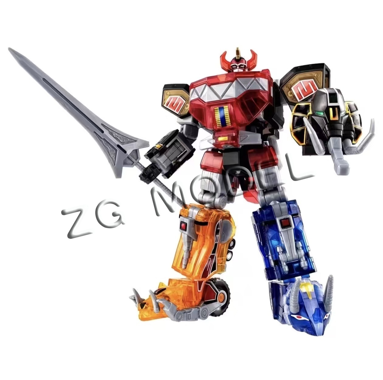 Bandai Smp Power Rangers Japan - Model Kit Megazord reseña y precio