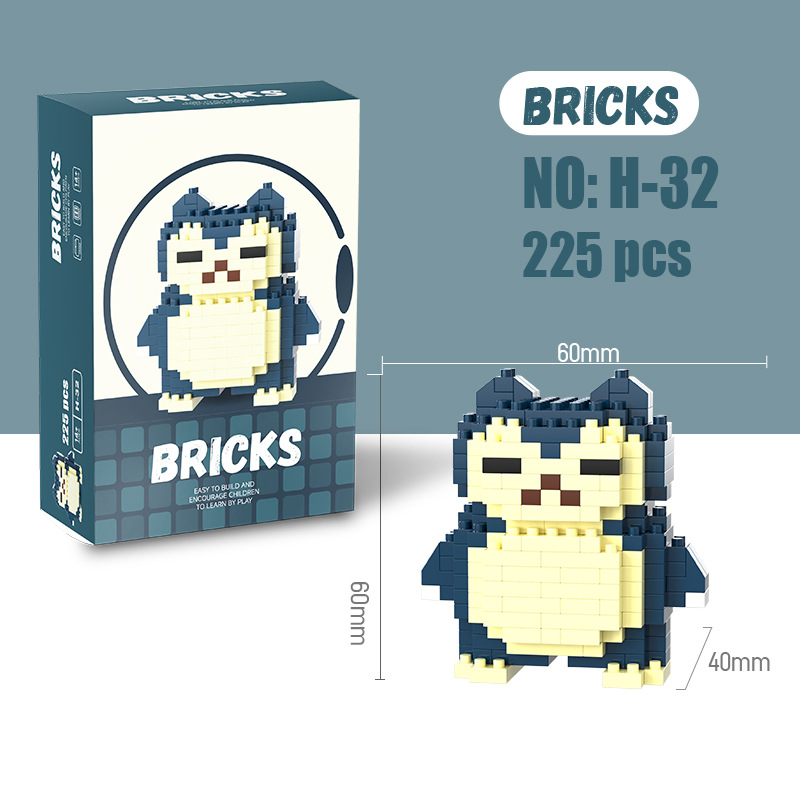 Pokemon Micro Building Blocks  - Model Kit Figure reseña y precio