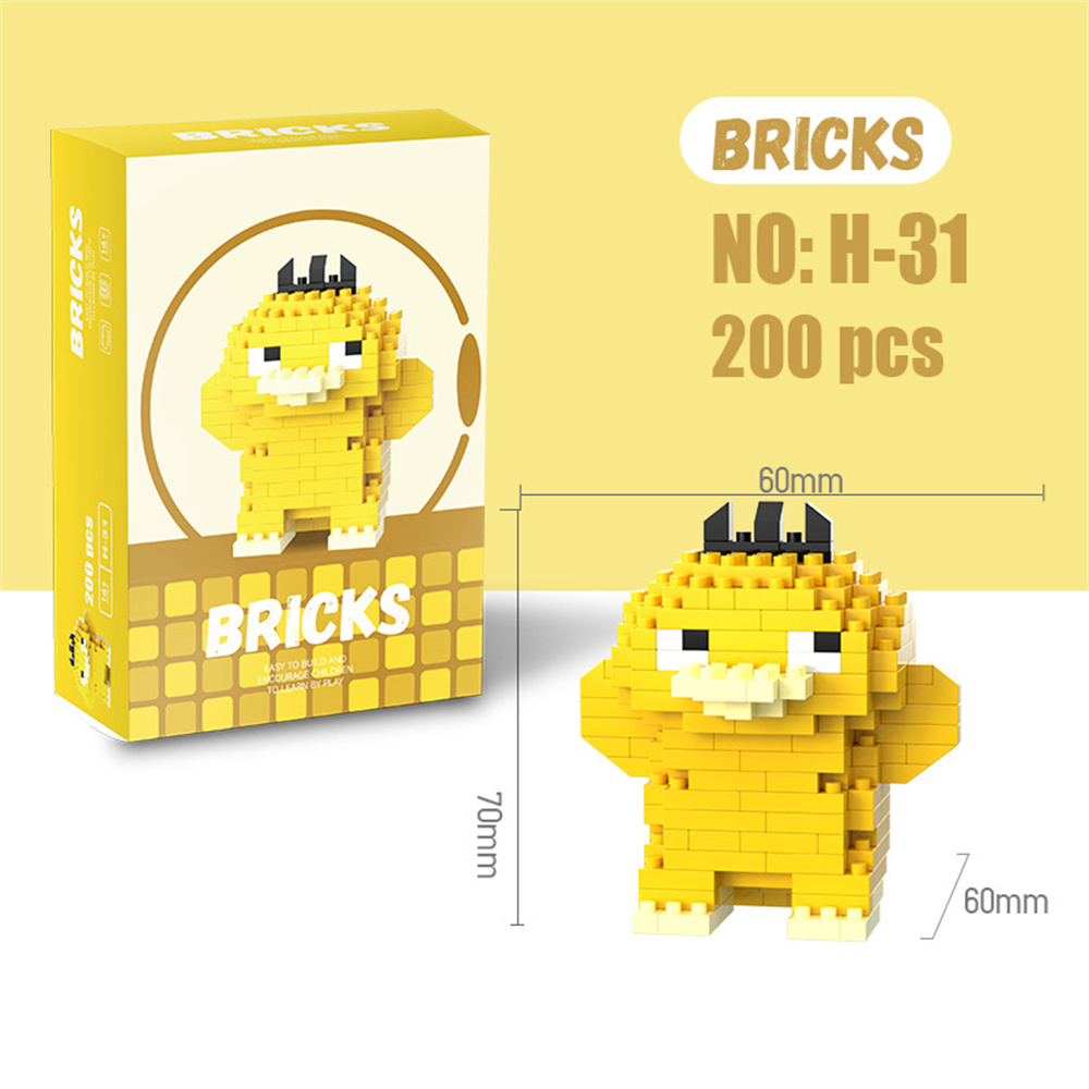 Pokemon Micro Building Blocks  - Model Kit Figure reseña y precio