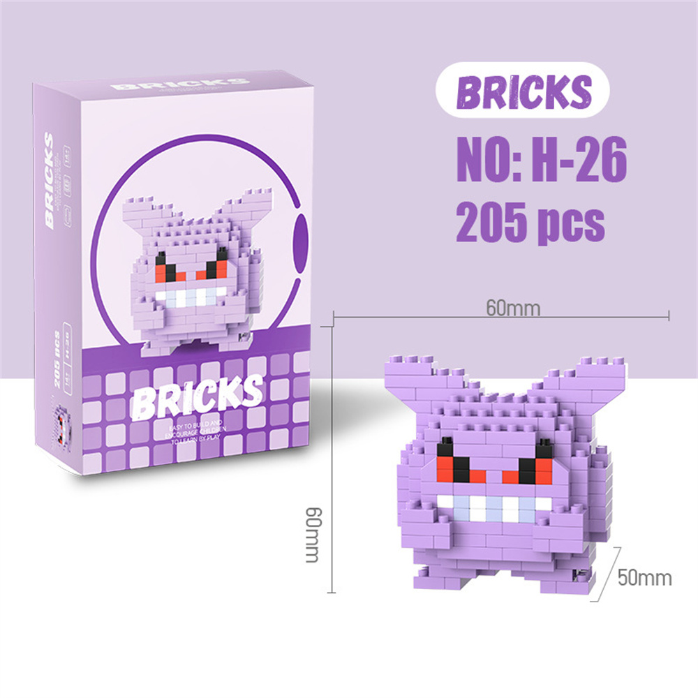 Pokemon Micro Building Blocks  - Model Kit Figure reseña y precio