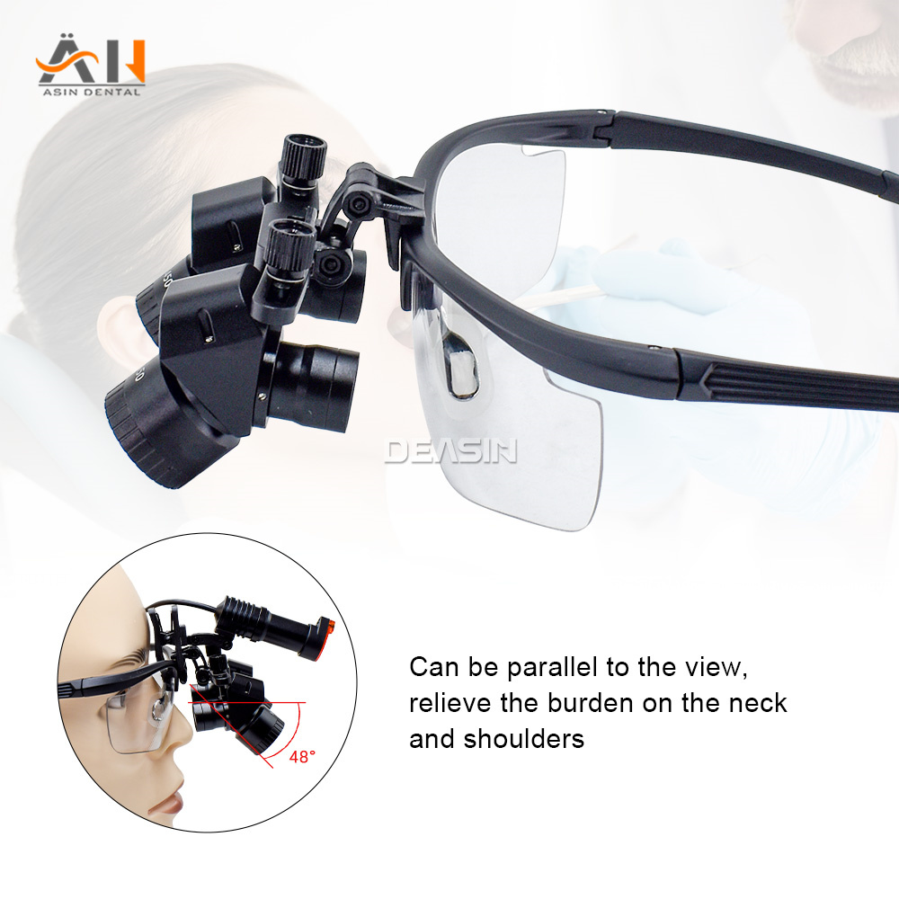 New Ergonomic Dental Loupes Ad - Magnifier With Light reseña y precio