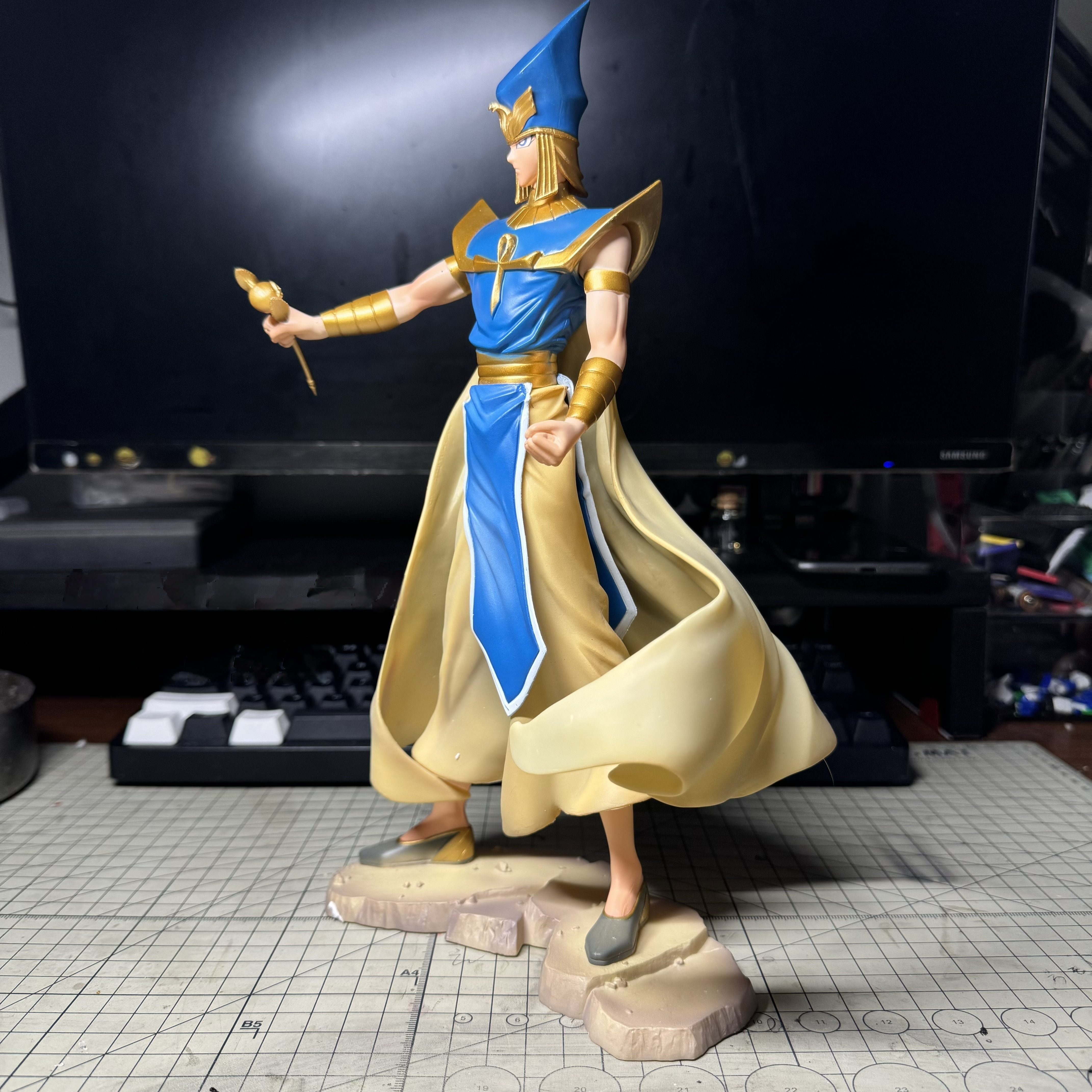 29cm Yu Gi Oh Priest Seto Gara - Model Kit Yugioh Bandai reseña y precio