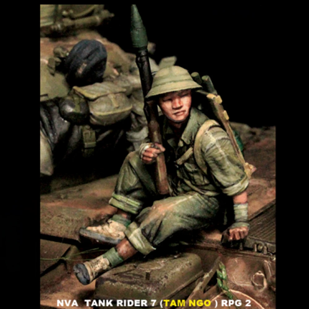 1/35 NVA Tank RIDER 7, RPD 2,  - Model Kit Figure reseña y precio