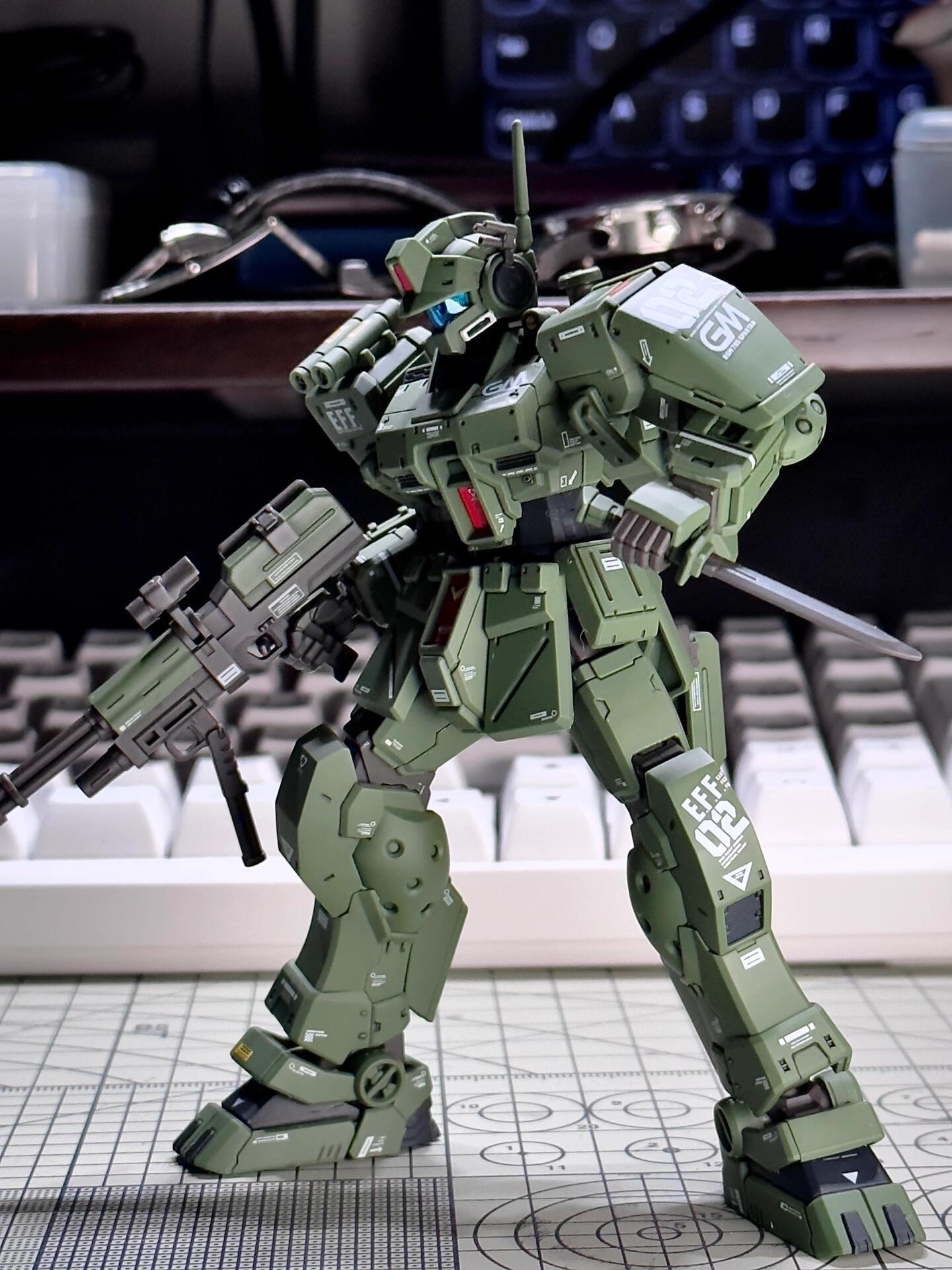 XFS HG 1/144 RGM-79S GM Sparta - Model Kit Zza reseña y precio