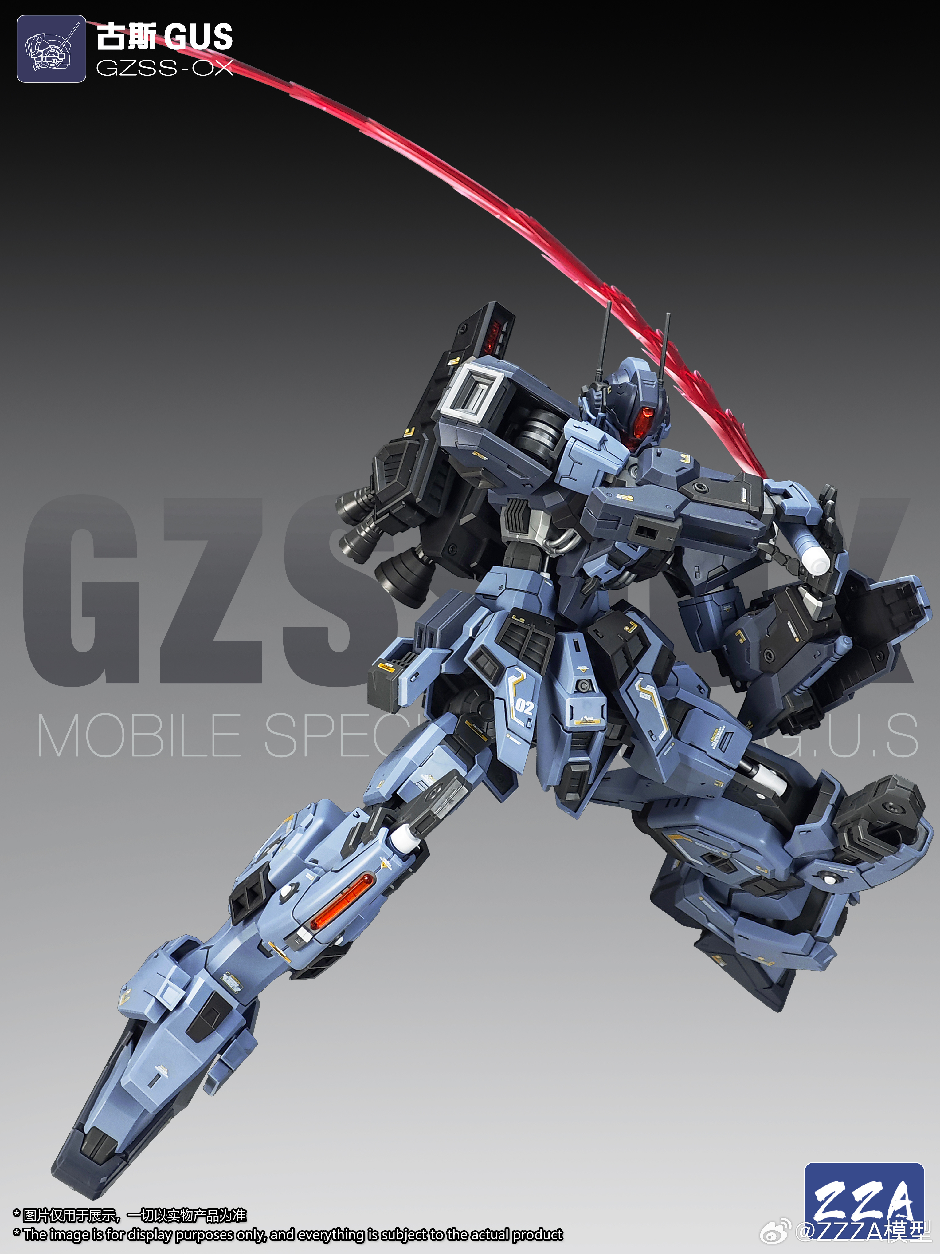 ZZA GUS 1/100 MG GZSS-OX Plast - Model Kit Zza reseña y precio