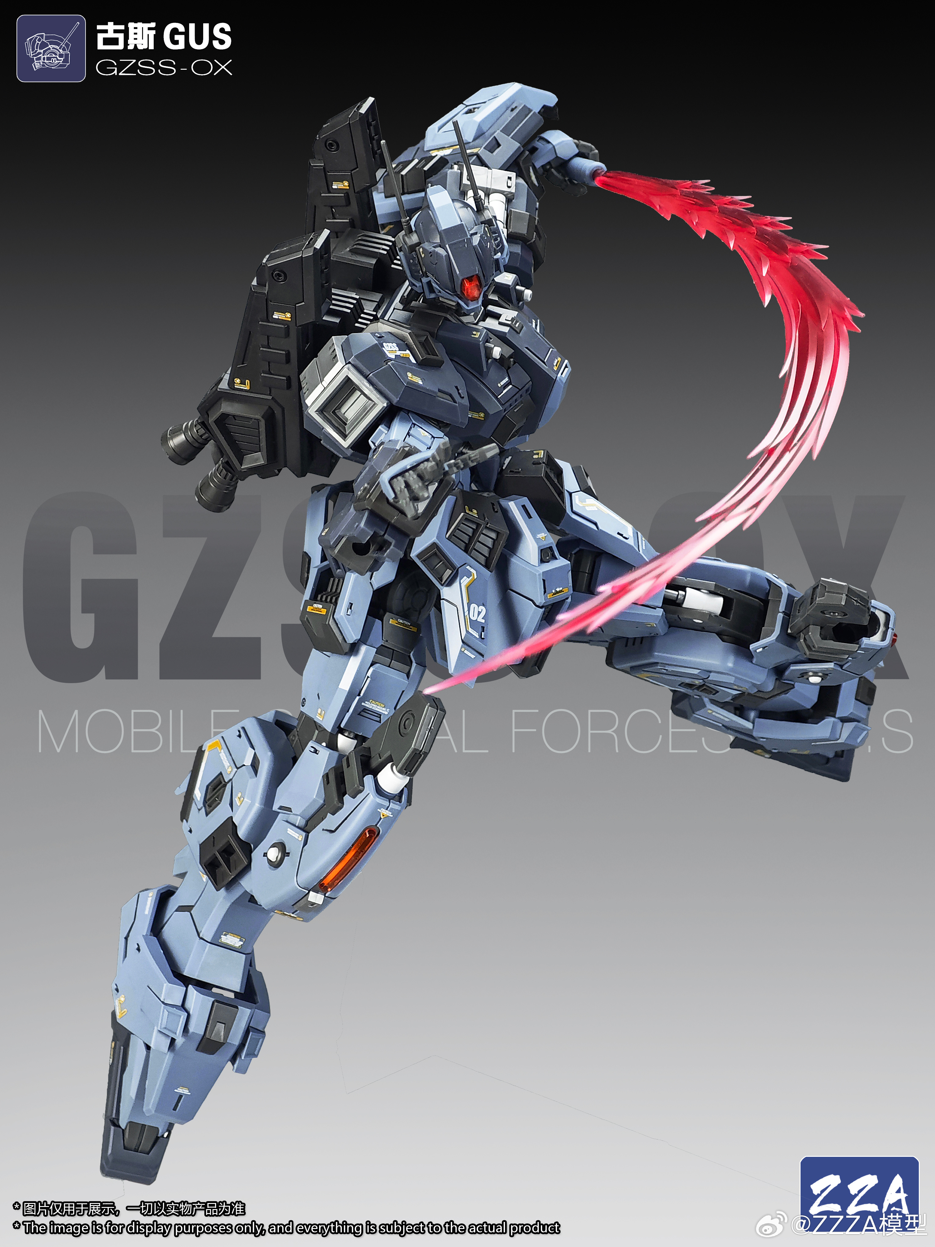 ZZA GUS 1/100 MG GZSS-OX Plast - Model Kit Zza reseña y precio