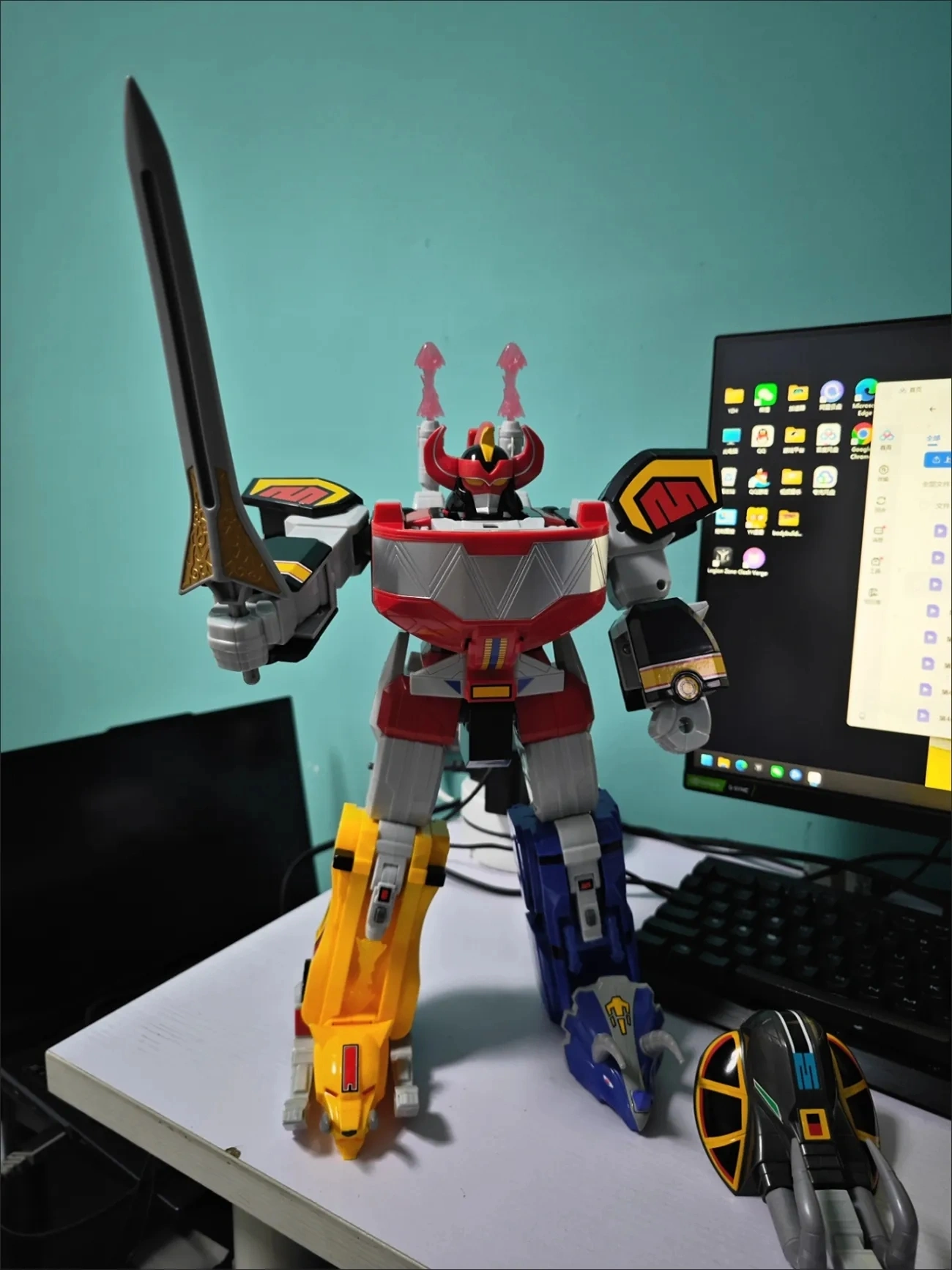 Playmates Mighty Morphin Power - Model Kit Megazord reseña y precio