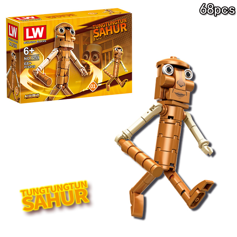 Anime Italian Brainrot Tralale - Model Kit Box reseña y precio