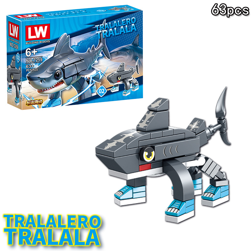 Anime Italian Brainrot Tralale - Model Kit Box reseña y precio