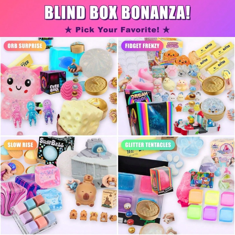 Squish Time Nee Doh Mystery Bl - Model Kit Box reseña y precio