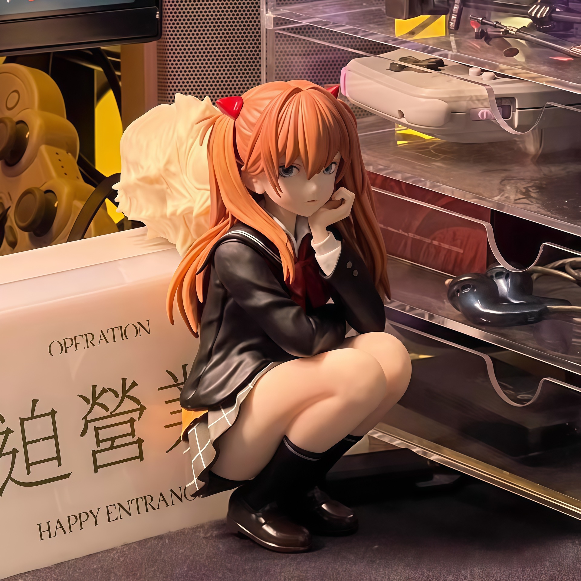 11cm Anime Girl Asuka Academic - Model Kit Kshatriya reseña y precio