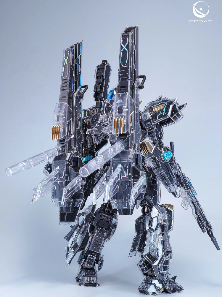 1/100 EDDAS Transparent Mechan - Model Kit Asgard reseña y precio